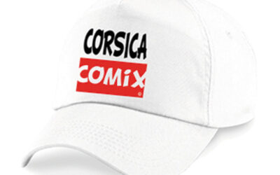 Casquette blanche Corsica Comix
